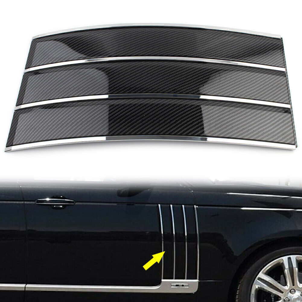 Side Vent Grille Fender Frame Carbon for Land Rover for Range Rover 2013-2017 Right