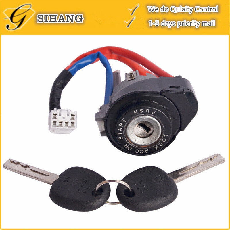Ignition Lock Cylinder W/ 2Keys Fit for 2010-2014 for Hyundai Sonata 81900-3SA00