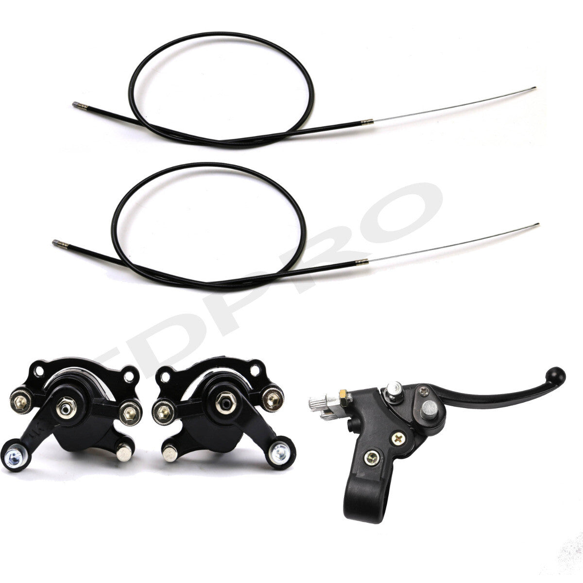 Brake lever caliper cable for 47cc and 49cc Dirt Pit Trail bicycles, 4-wheel all-terrain vehicles.