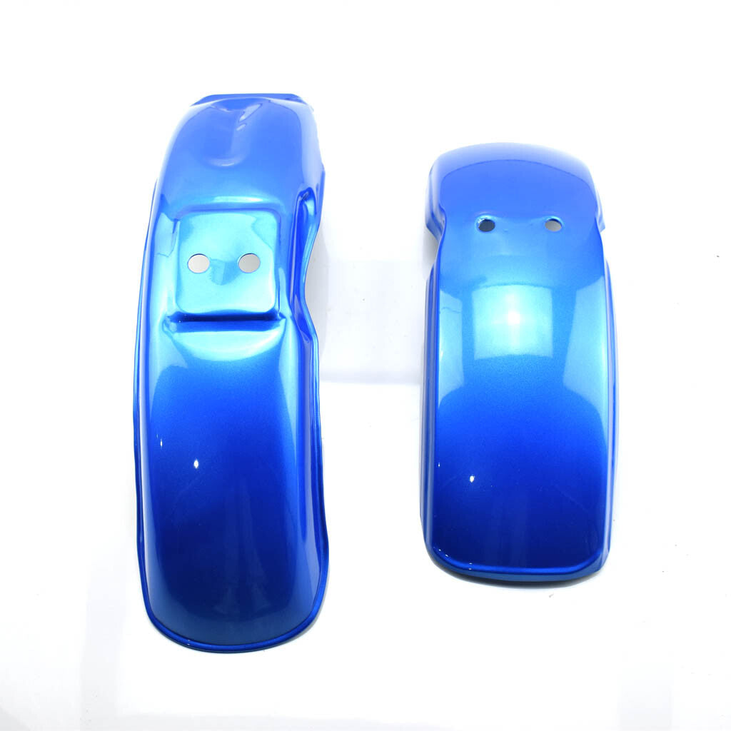 Iron Blue Front and Rear Fender for Honda Monkey Gorilla Bikes Z50 Z50A Z50J