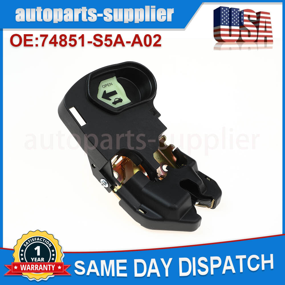 Trunk cover handle assembly 74851-S5A-A02 for 2001-2005 for Honda Civics.