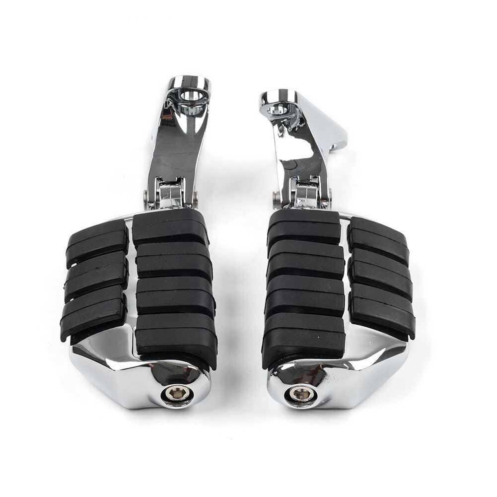 1Pair Rear Passenger Footpeg Mount Bracket for Harley Electra Street Glide 1993+