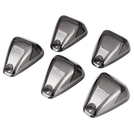 Smoke Roof Light Covers Cab Marker Top Lens Cover for Ford F250-550 SuperDuty