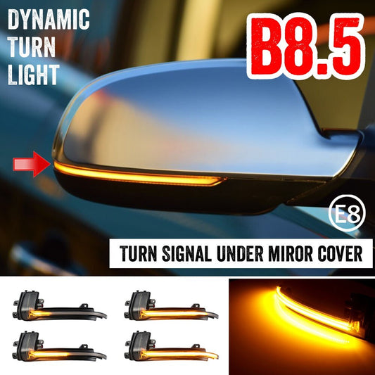 Dynamic LED Wing Mirror Indicator Turn Signal Light for Audi A4 B8.5 RS5 S5 A3