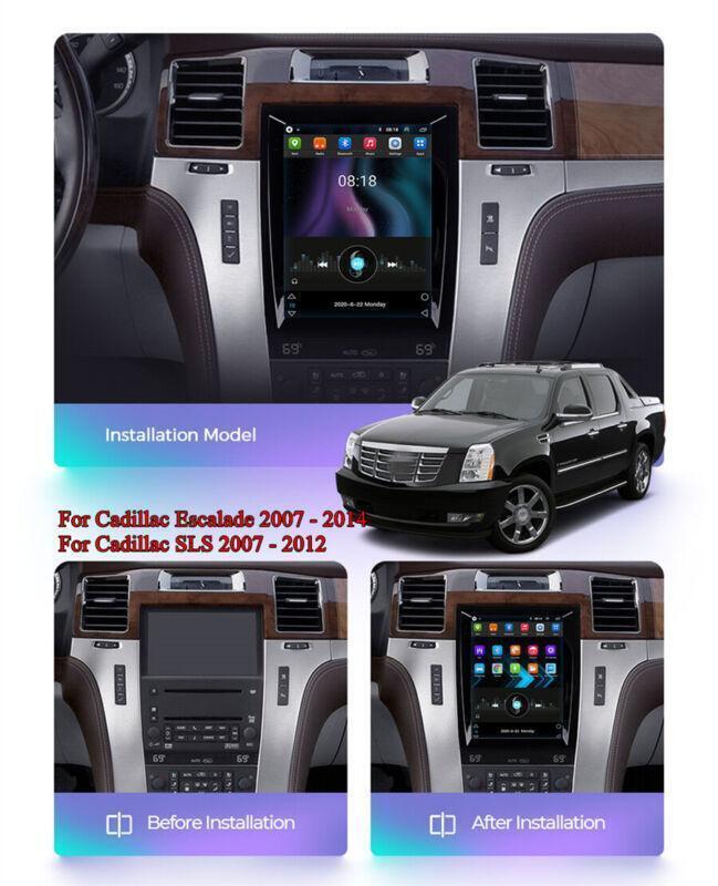 9.7 Android 10.1 Stereo Radio GPS Player for Cadillac for Escalade SLS 2007-2014