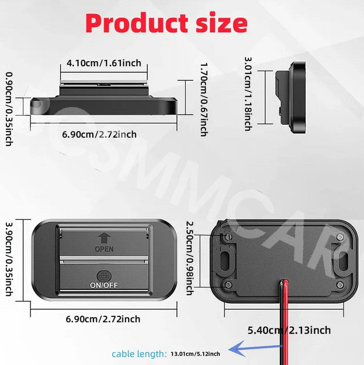PD Type C USB Port Car Charger Socket Power Outlet Panel Mount Dustproof Cover