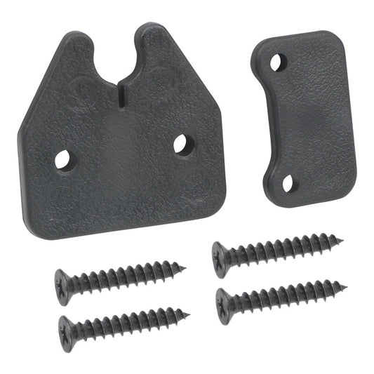 2-Pack Sun Visor Clips Repair Kit Black Fit for Dodge for RAM 1500 Trucks 2019-2024