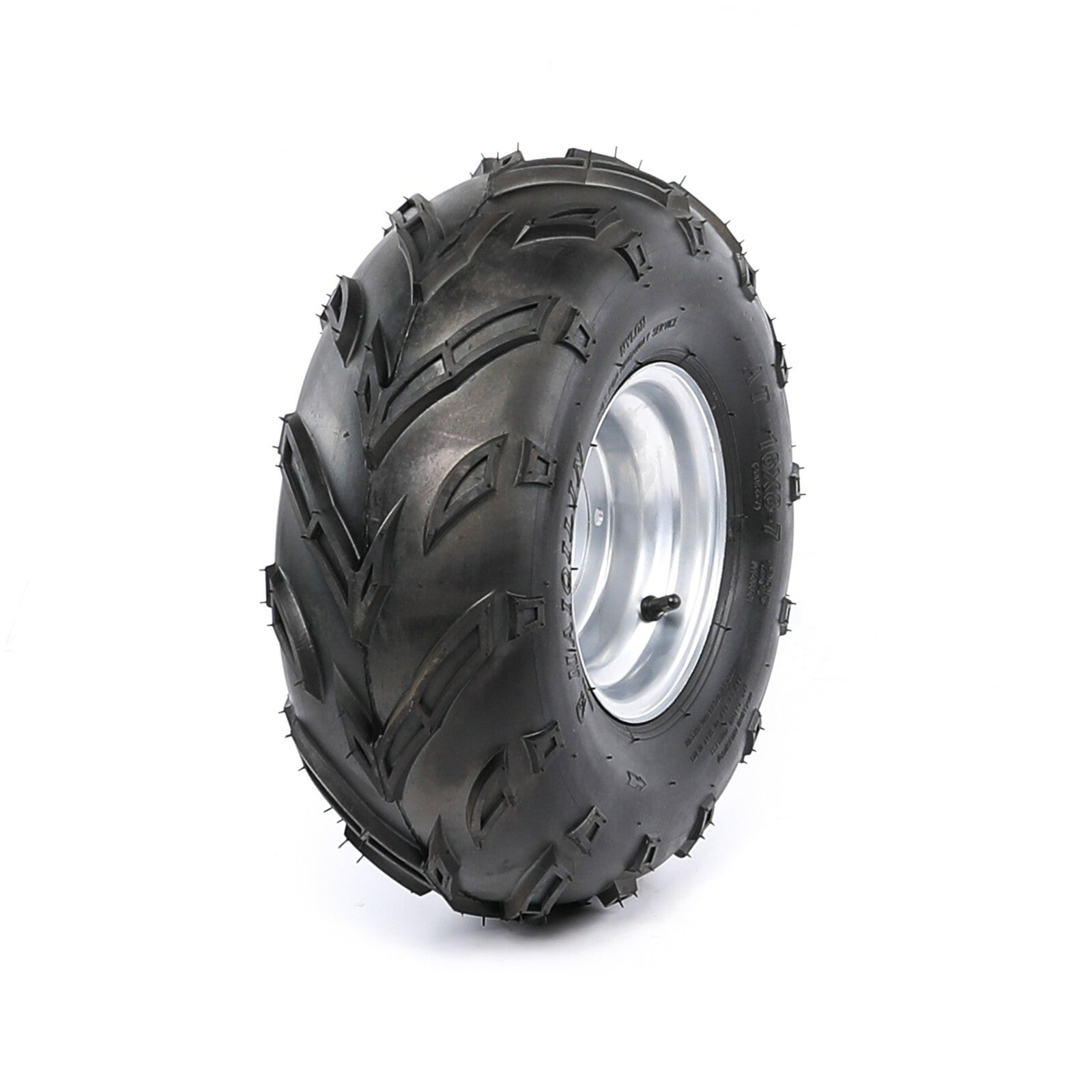 4-piece set with 4 bolts, 7-inch wheels, 16x8x7 tires and rims suitable for all-terrain vehicles, four-wheel go-karts, Taodao.