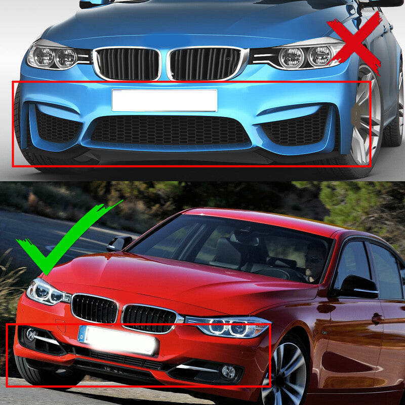 Car front bumper fog light cover suitable for BMW 3 Series F30 320 328 335 2012-2015