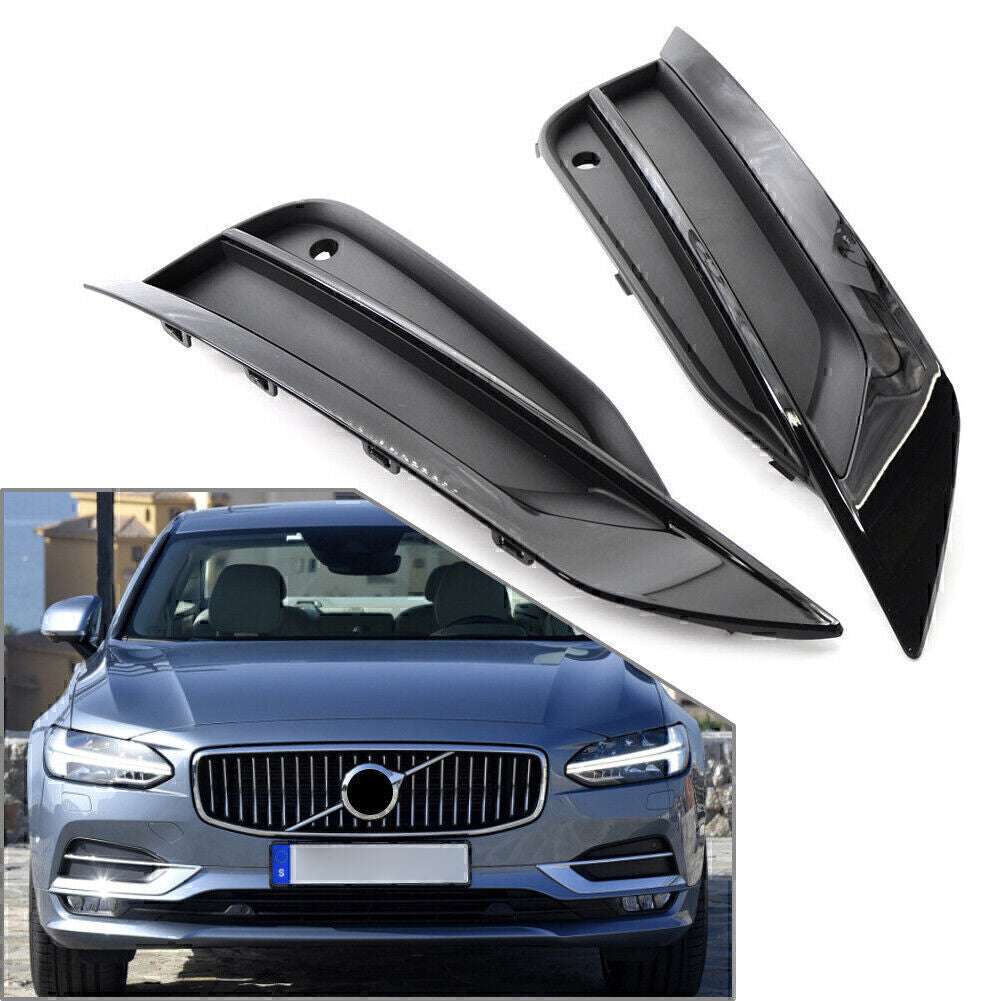 Front Bumper Fog Light Grille L+R for Volvo S90 V90 2016-2019 2017 2018 31425447
