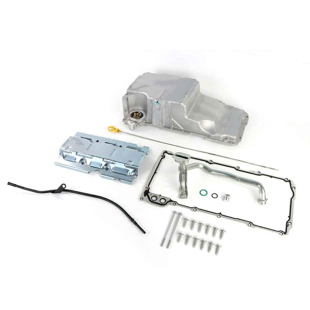 Engine Low Profile Oil Pan Kit Fits for Chevrolet Camaro LS1 LS2 LS6 W/12558253