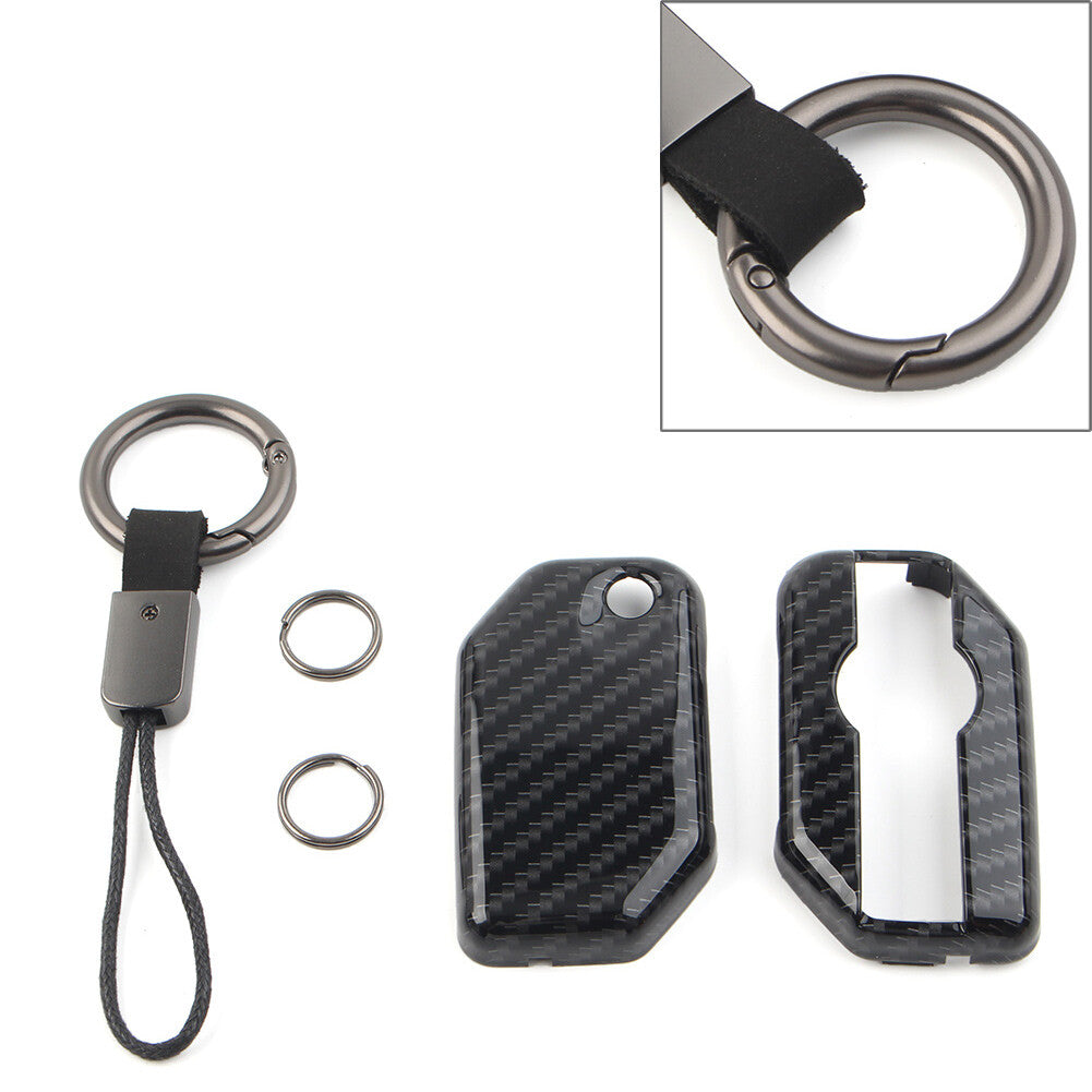 Key Chain Procter Cover Fob Carbon Fiber for BMW F750GS F850GS R1200GS R1250GS