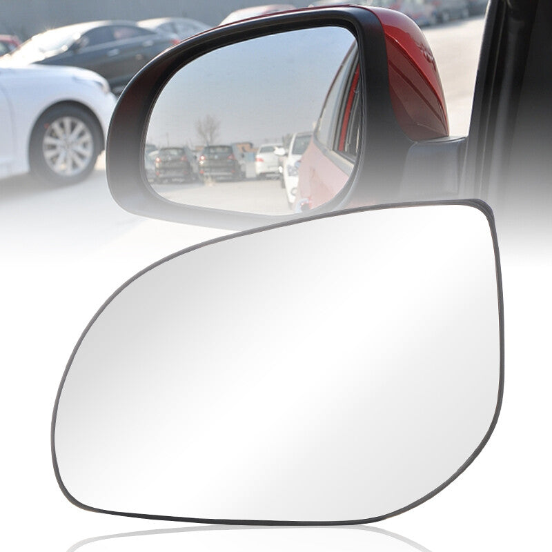 Left Driver Side Heated Mirror Glass Fit for Hyundai i20 2008-2013 i10 2011-2013