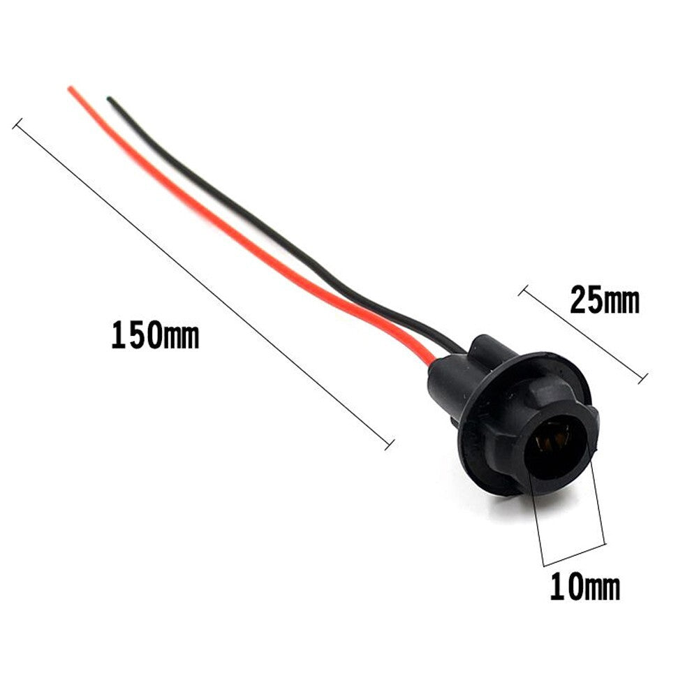 1025mm automotive socket connector extension lamp base DC 0V~12V wedge-shaped LED 10