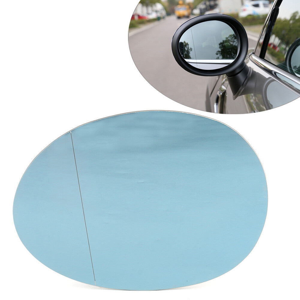 Rear View Heated Mirror Glass Blue Left Fit for Mini F54 F55 F56 F57 F60 51167366039