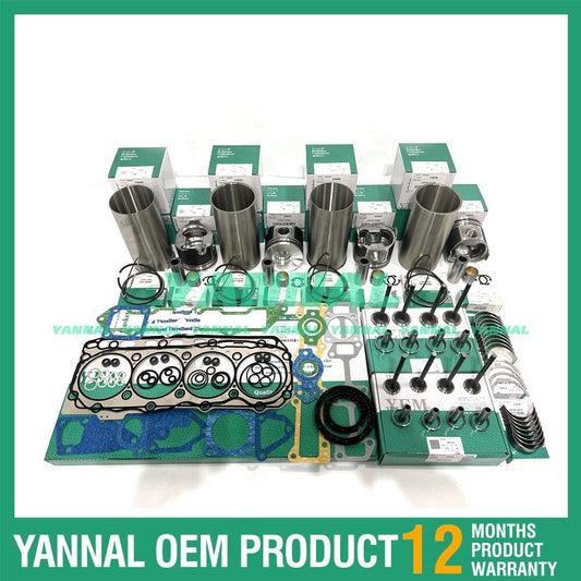 4TNV88 4D88 Engine Rebuild Kit with Full Washers for Yanmar and Komatsu Diesel Engines