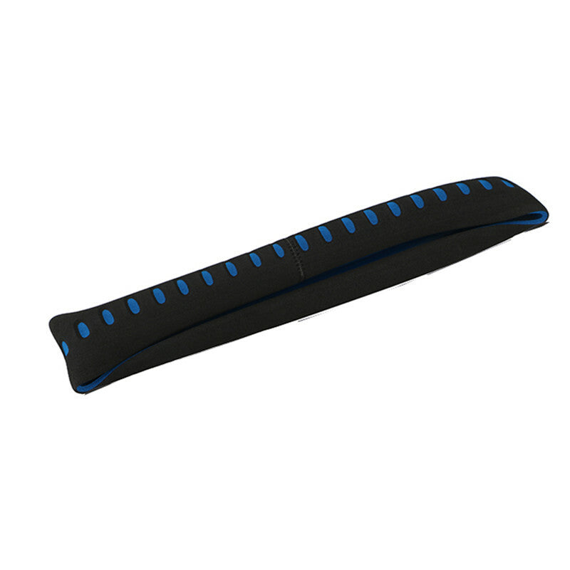 Universal 38CM Soft Breathable EVA Foam Punching Blue Car Steering Wheel Cover