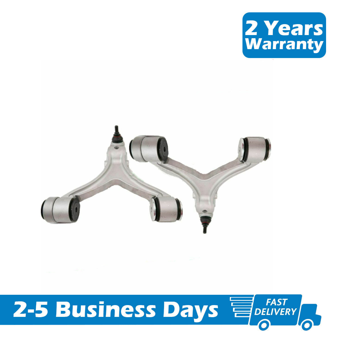 A pair of front lower control arms fit the for Maserati Quattroporte M139 GranTurismo 07-2013
