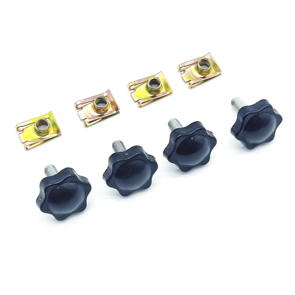 4pcs Saddlebag Lock Mounting Theft Deterrent Bolt Screw for Harley Touring 94-21