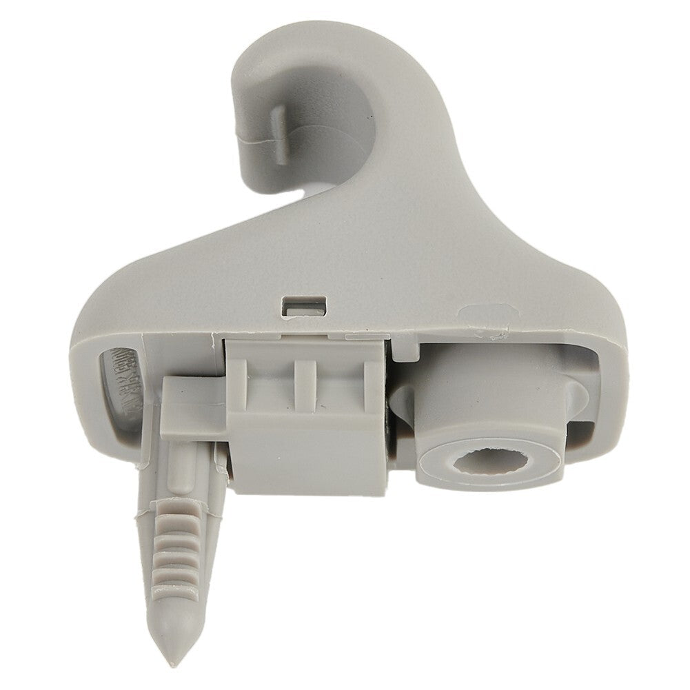 Fixed clip sun visor suitable for modern 1-piece ABS accessory gray replacement part