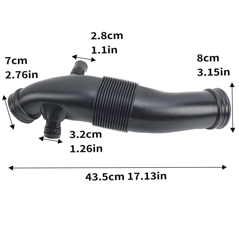 for Audi A4 S4 B6 01-08 Intake Hose Air Filter Mass Air Flow Sensor 06B129627AB