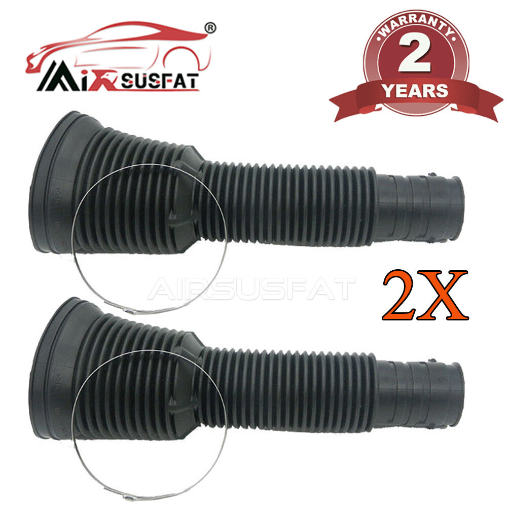 2xRear Rubber Shock Dust Cover Boot for Mercedes W220 Air Suspension Shock Strut