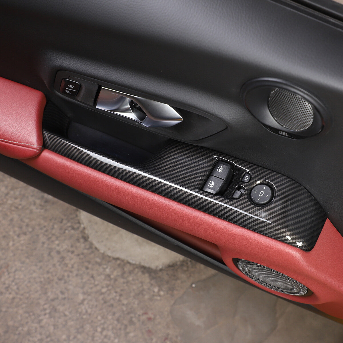 Matte Black Steering Wheel Frame Cover Trim for BMW M3 M4 M5 X5 X6 X3