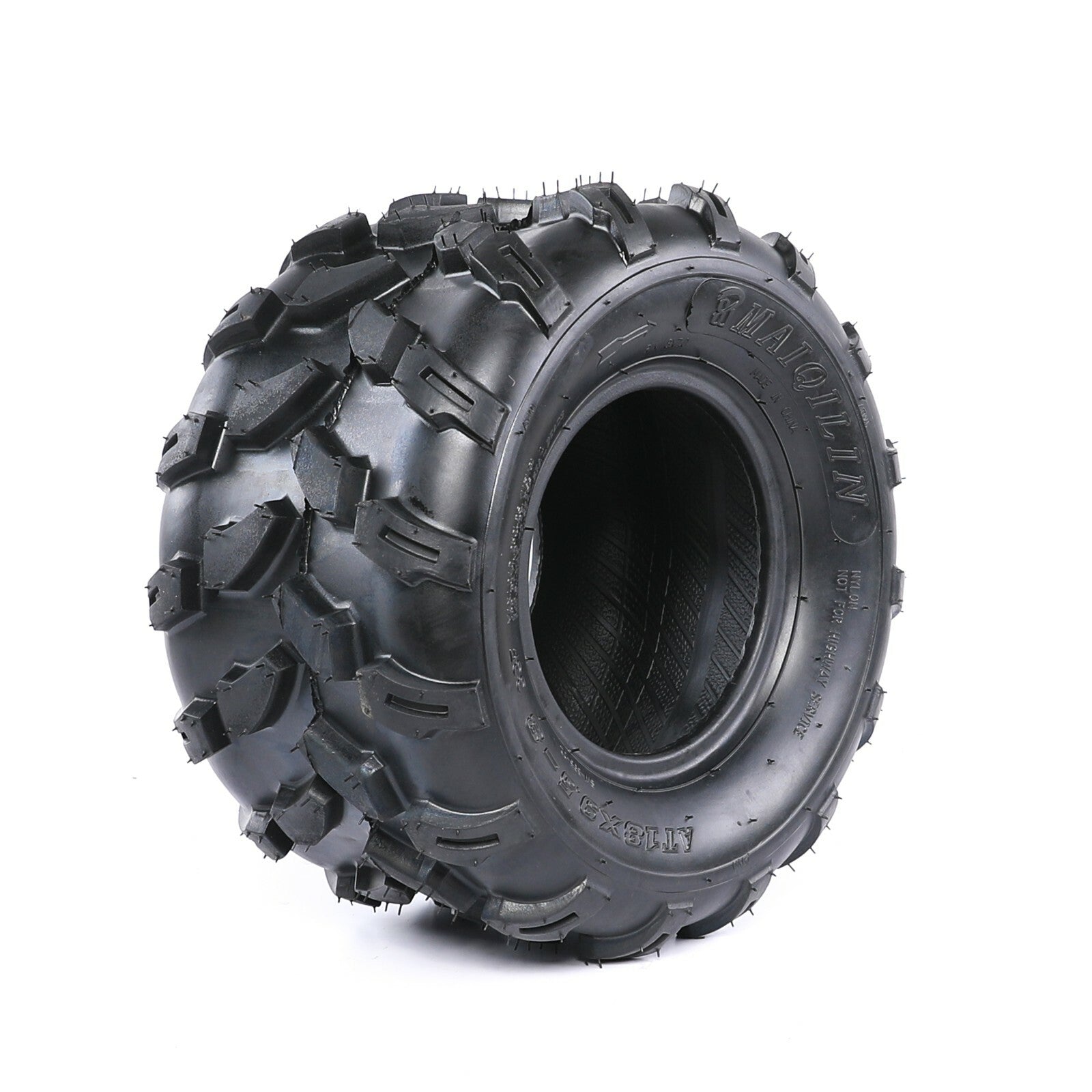 4-piece set of 19x7x8, 19x7-8, 18x9.5-8, and 18x9.50-8 all-terrain tires suitable for Suzuki LT80 4WD vehicles.