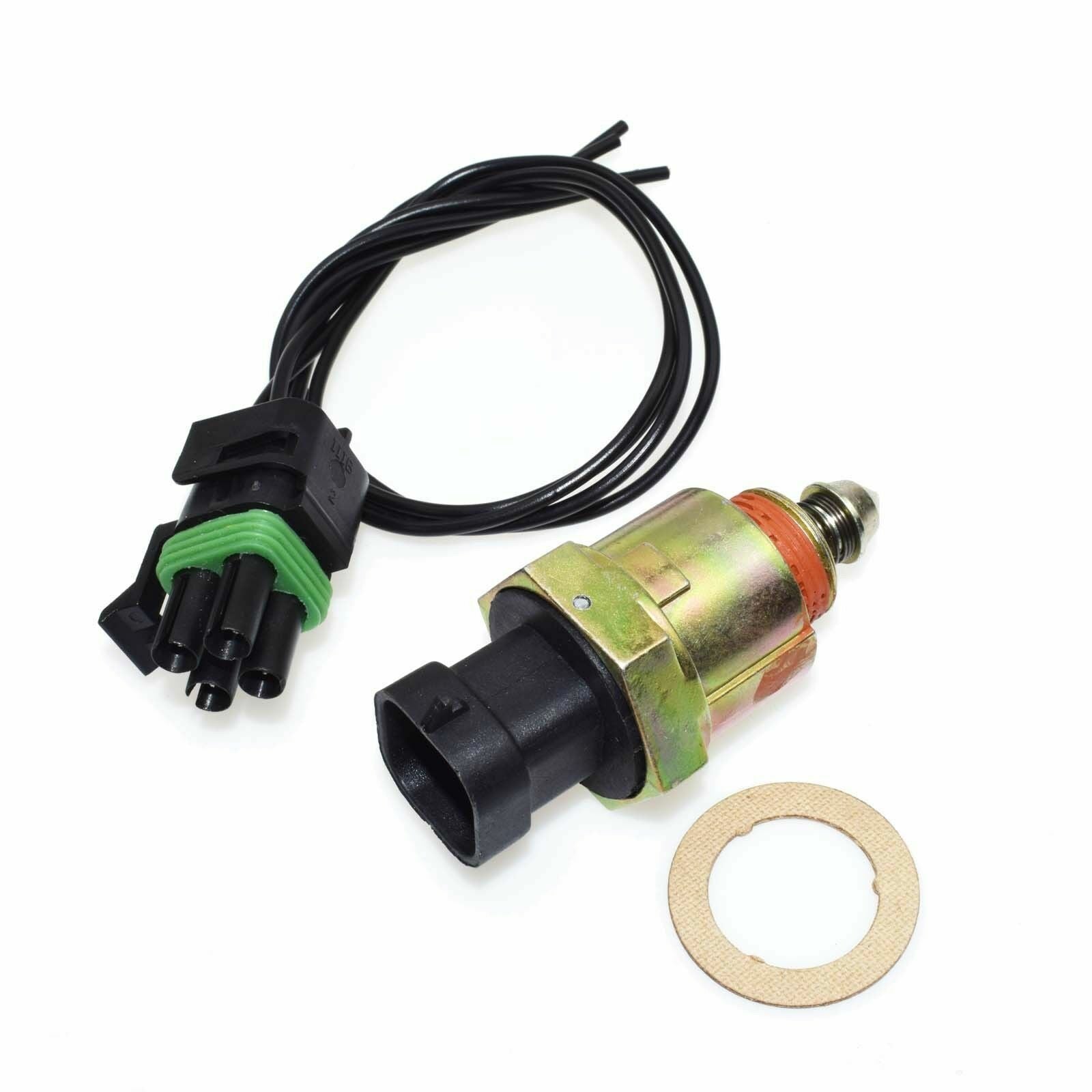 Idle air control valve with wiring harness connector kit 17089063 for Chevrolet for GMC - Brand New