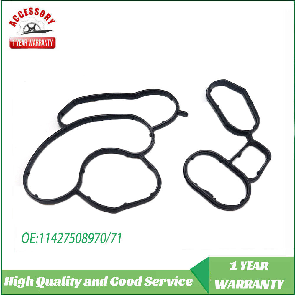 Oil Cooler Housing Gasket Seal Set for BMW E46 318i 318ti E87 120i E90 320i N46N
