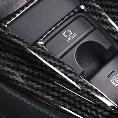 Gear Shift Panel Trim Center Console 1PC for Toyota for Camry 2018-2023 Carbon Fiber