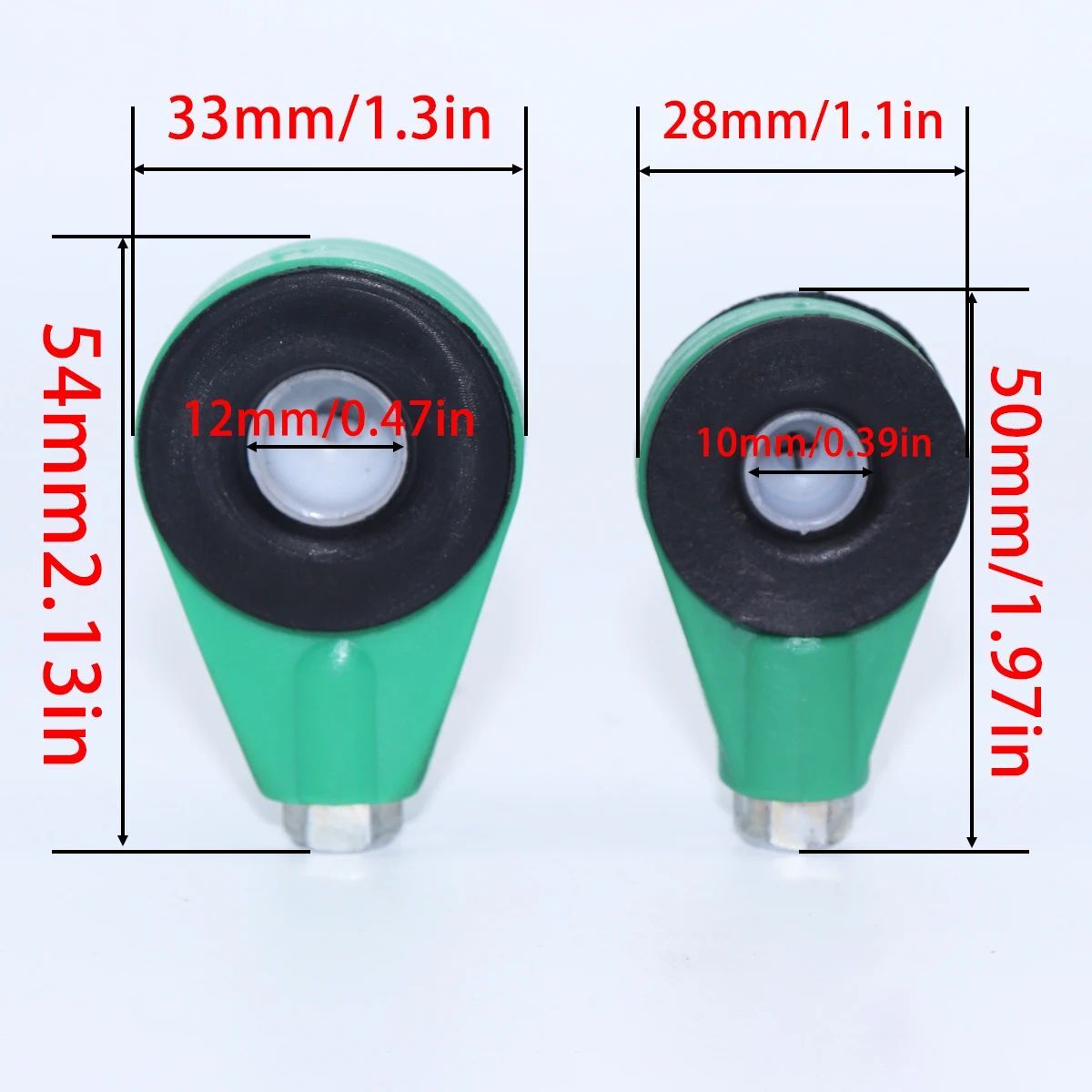 for FIat 500 C 312 Manual Gearbox Gear Linkage Ends Pair Bushing Repair 2009-15