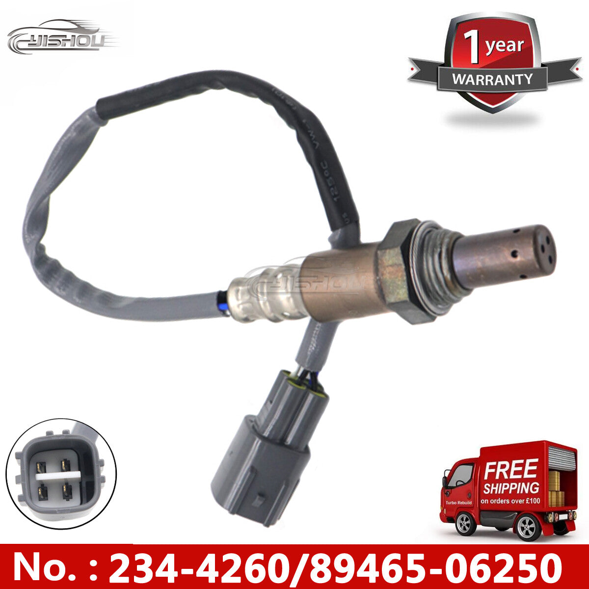 The downstream post-oxygen O2 sensor is suitable for the for Toyota for Camry for Avalon 3.5L (model number 89465-06250) dated July 16th.
