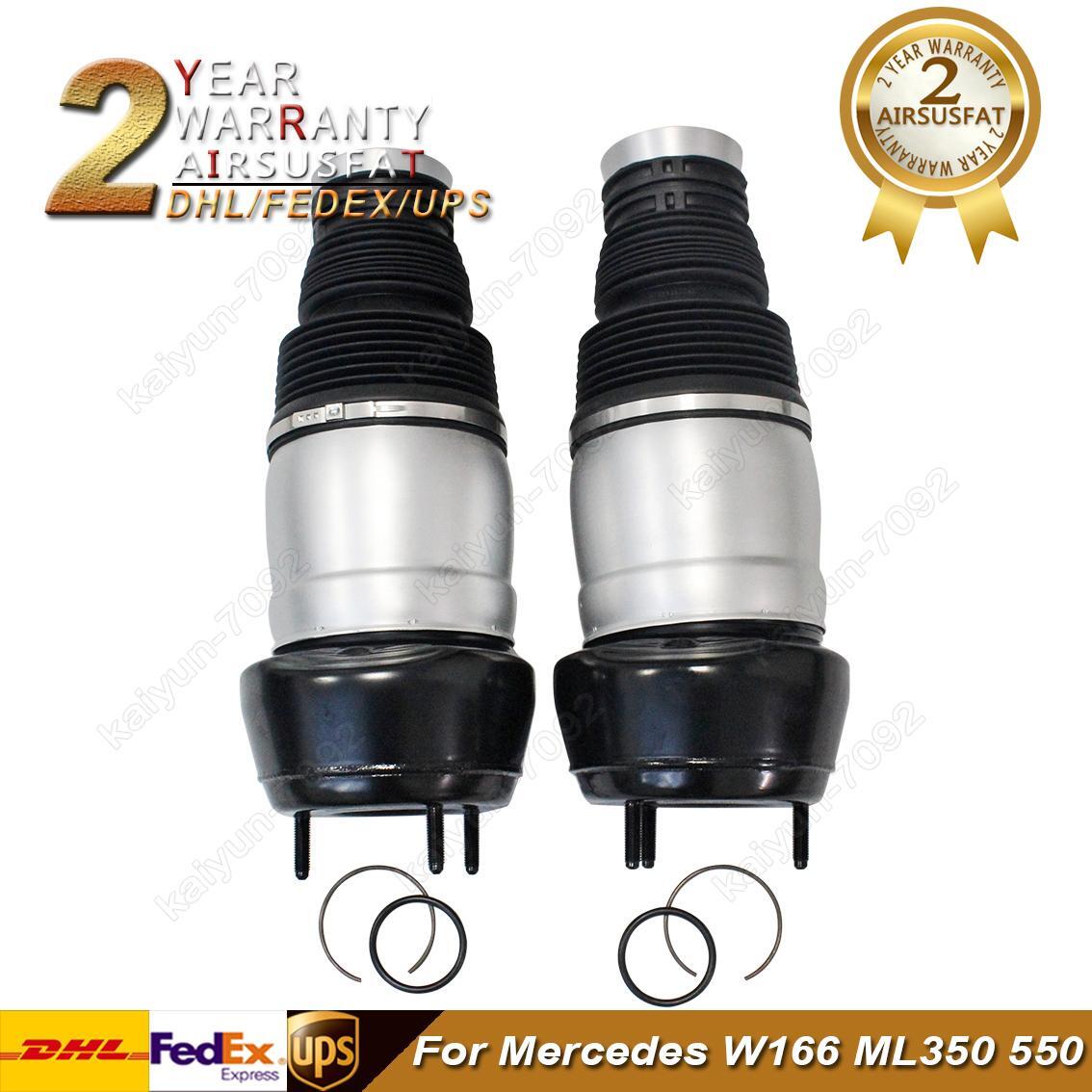 2x Front Air Suspension Spring Bags for Mercedes ML GL Class W166 X166 2013-18