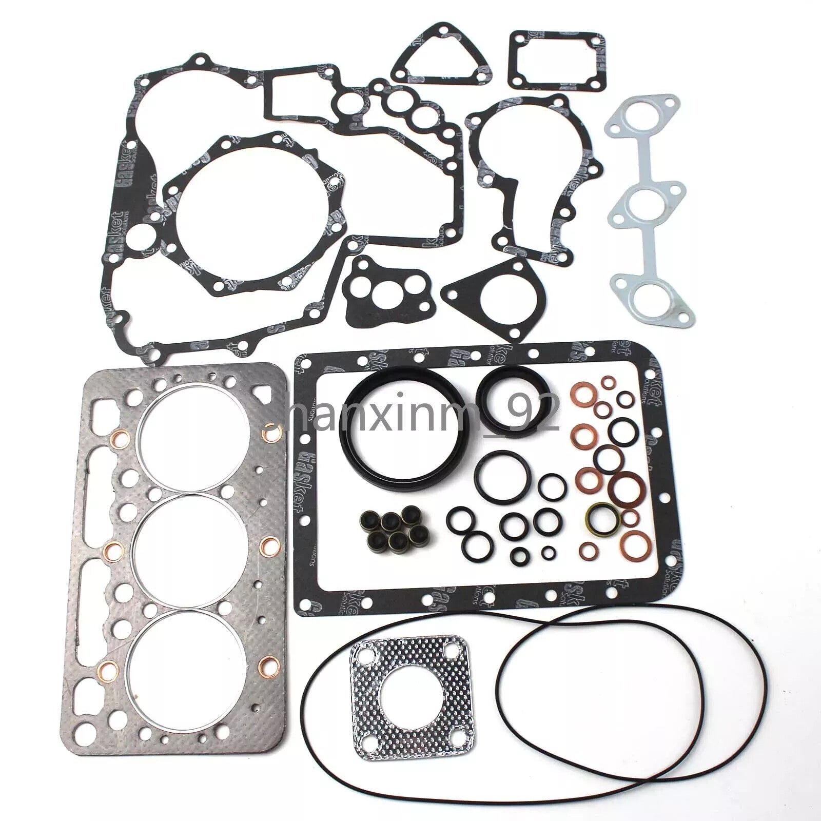 D722 D782 Engine Overhaul Full Gasket Kit Set fits Kubota Bobcat 316 320 322 323