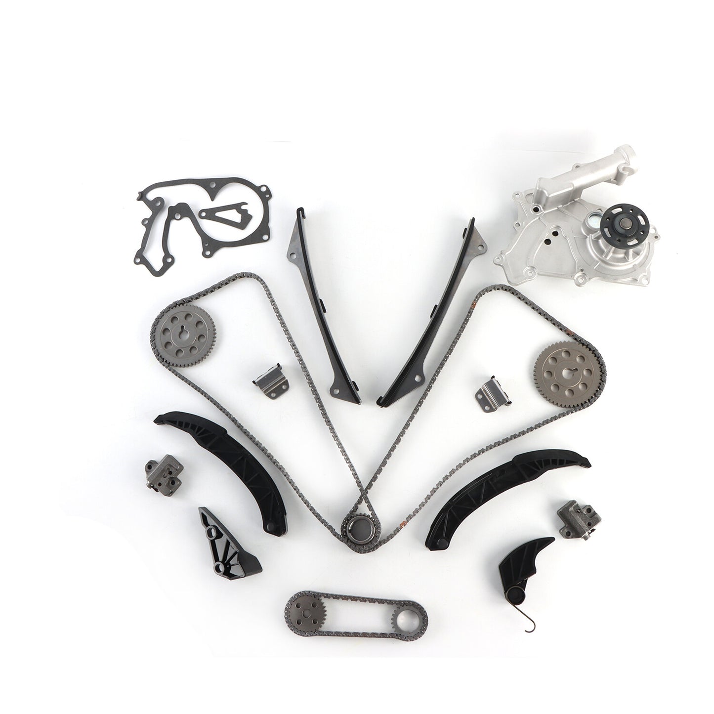 Timing Chain Kit Water Pump for KIA Borrego Sedona Carnival Sorento Amanti 3.3L