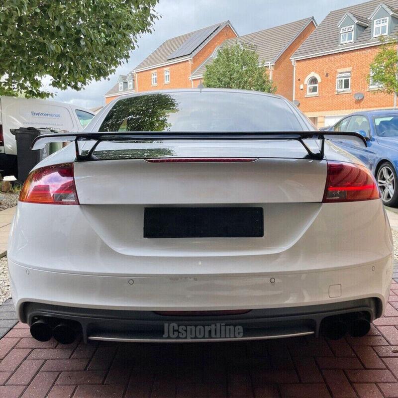 Suitable for Audi Mk2 TT 8J TTS 2008-2014 models, carbon fiber trunk boiler wing.