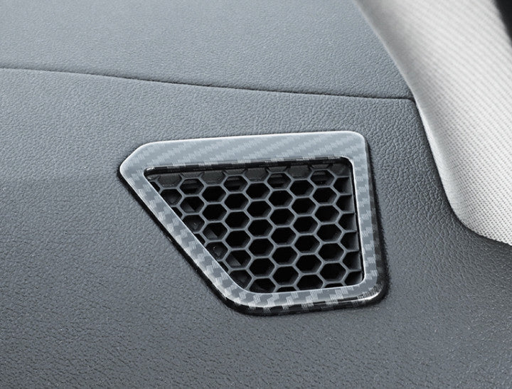 Carbon Fiber Style Interior Air Vent Cover Fit for BMW 3 Series G20 2020-2022