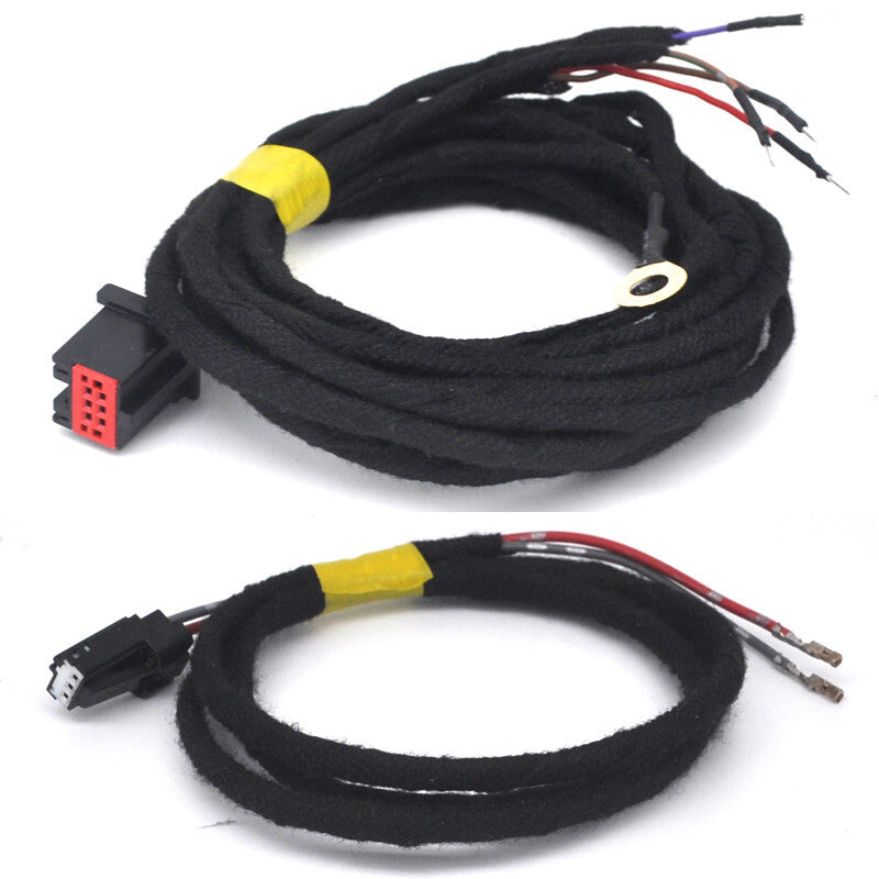 RETROFIT adaptor cable ST turbo presure Oil Chrono Analog Clock for Ford Focus