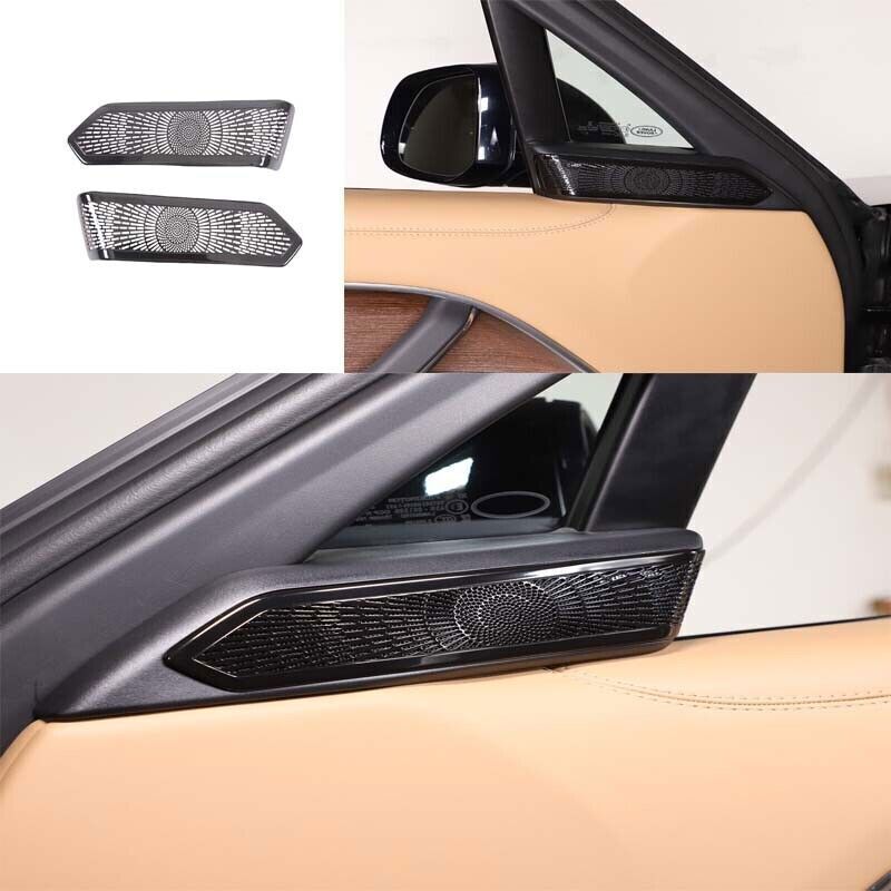 2P A Pillar Post Speaker Sound Black Steel Trim for Range Rover L460 2023-2025