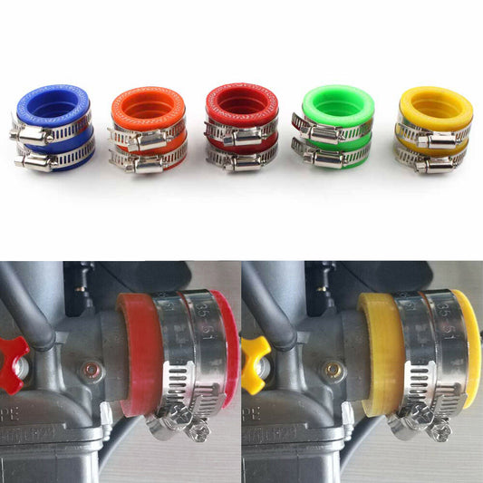 Carburetor Rubber Adapter Intake Manifold Fit OKO PWK KEIHIN 28/30mm Motorbike