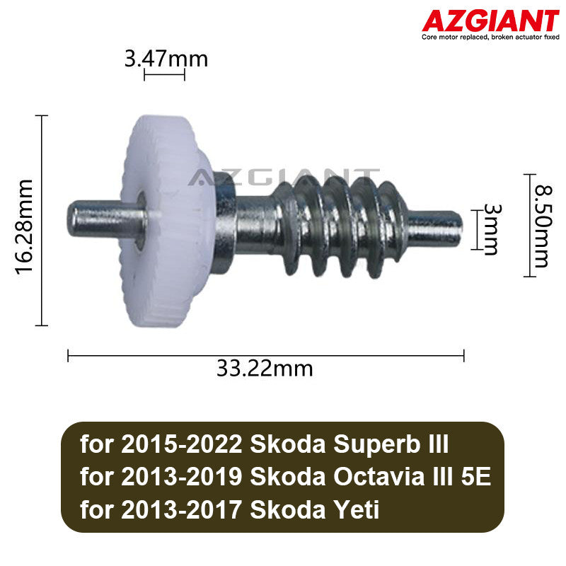 Suitable for Skoda Superb III / Octavia III 5E / Yeti side mirror folding motor gears