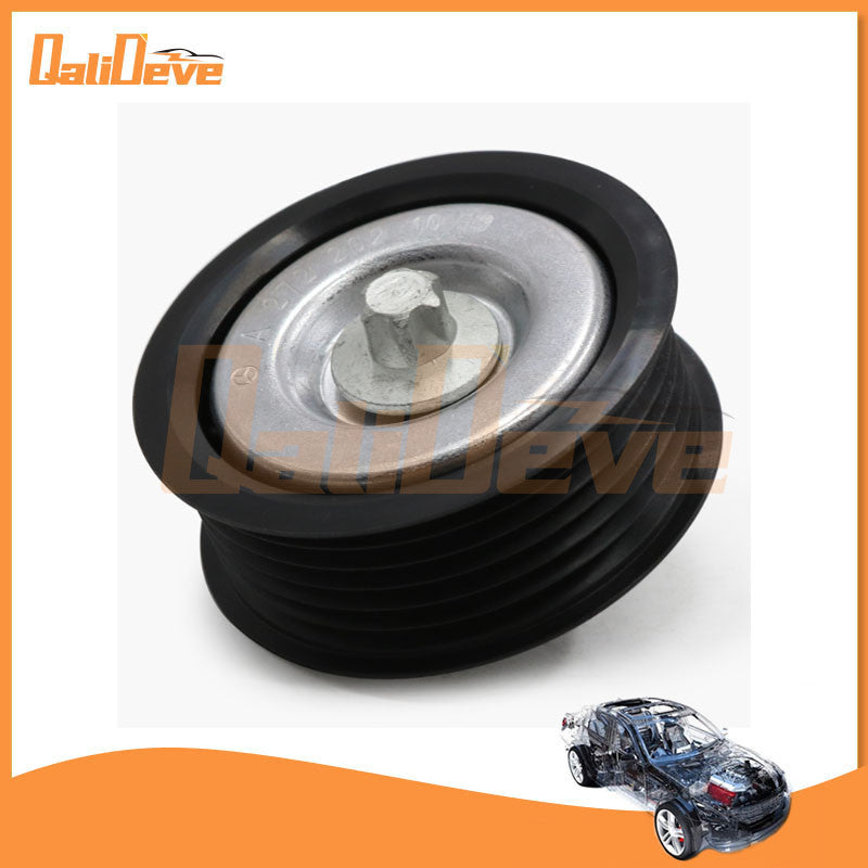 Auxiliary belt idle pulley, new 532086610 INA; guide rail deflection 2722020000 2722020819