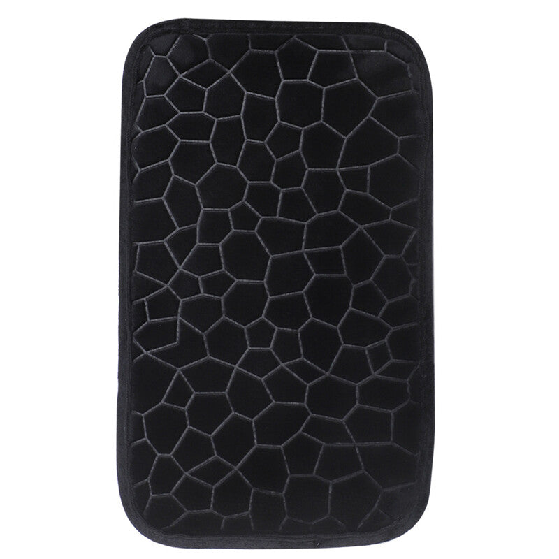 Water Cube short plush breathable car center console armrest box cushion cover