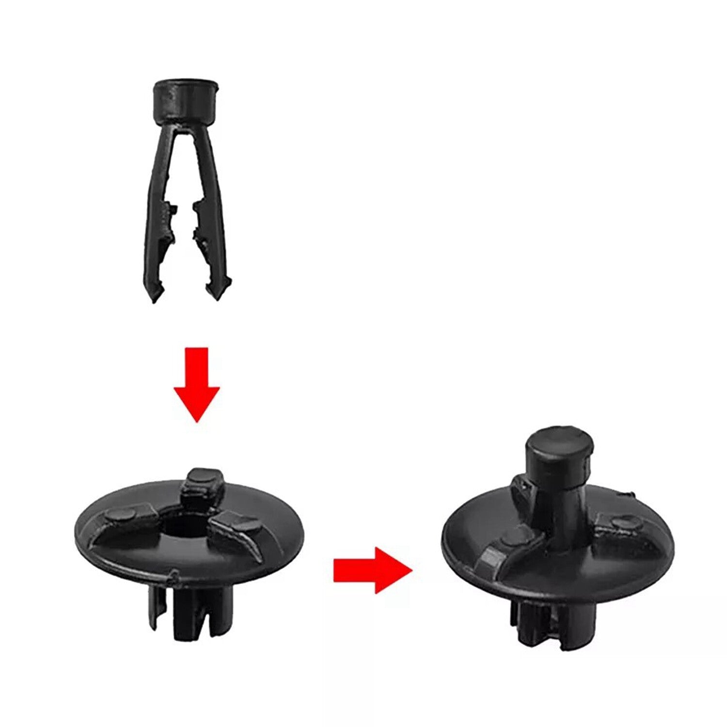 50 Engine Under Cover Clip Push Type Retainers for Toyota for Lexus 53259-0E010