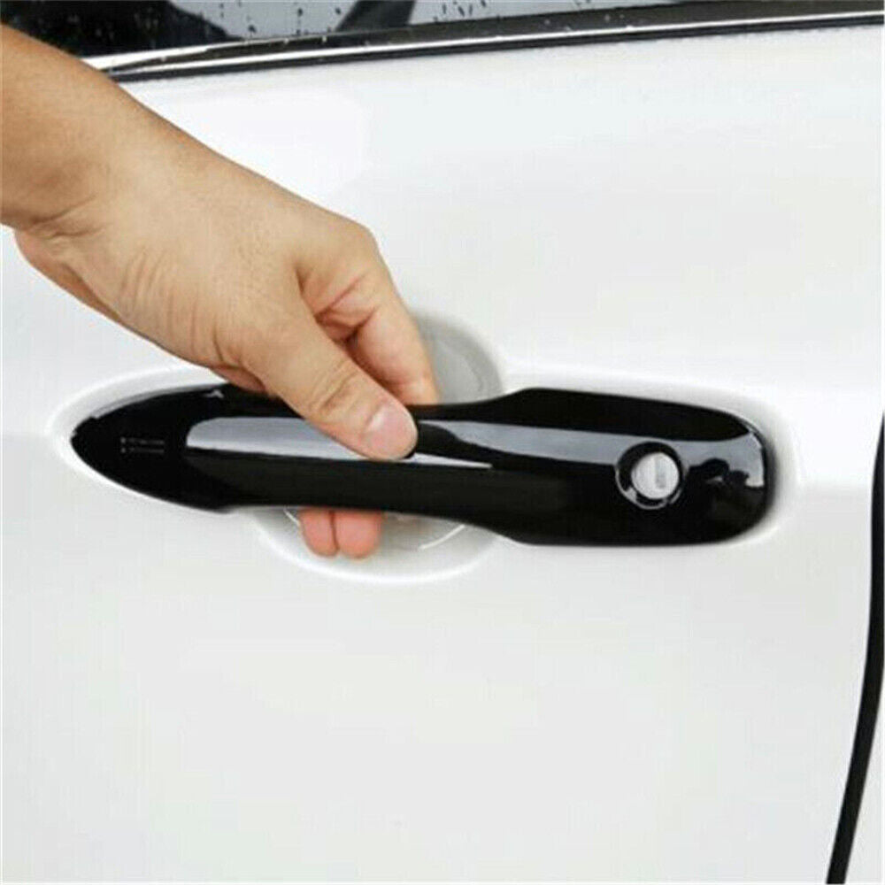 for Toyota Venza 2021-2023 Glossy Black Outside Door Handle Molding Covers Decor