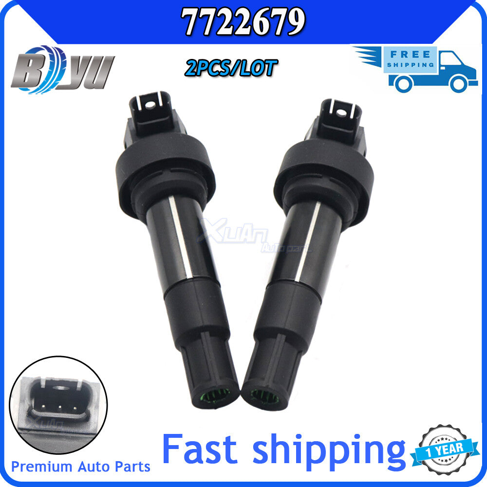 2 Ignition coils suitable for BMW K1600GT K48 K61 2010-2017 7722679-02 7715853 772267902