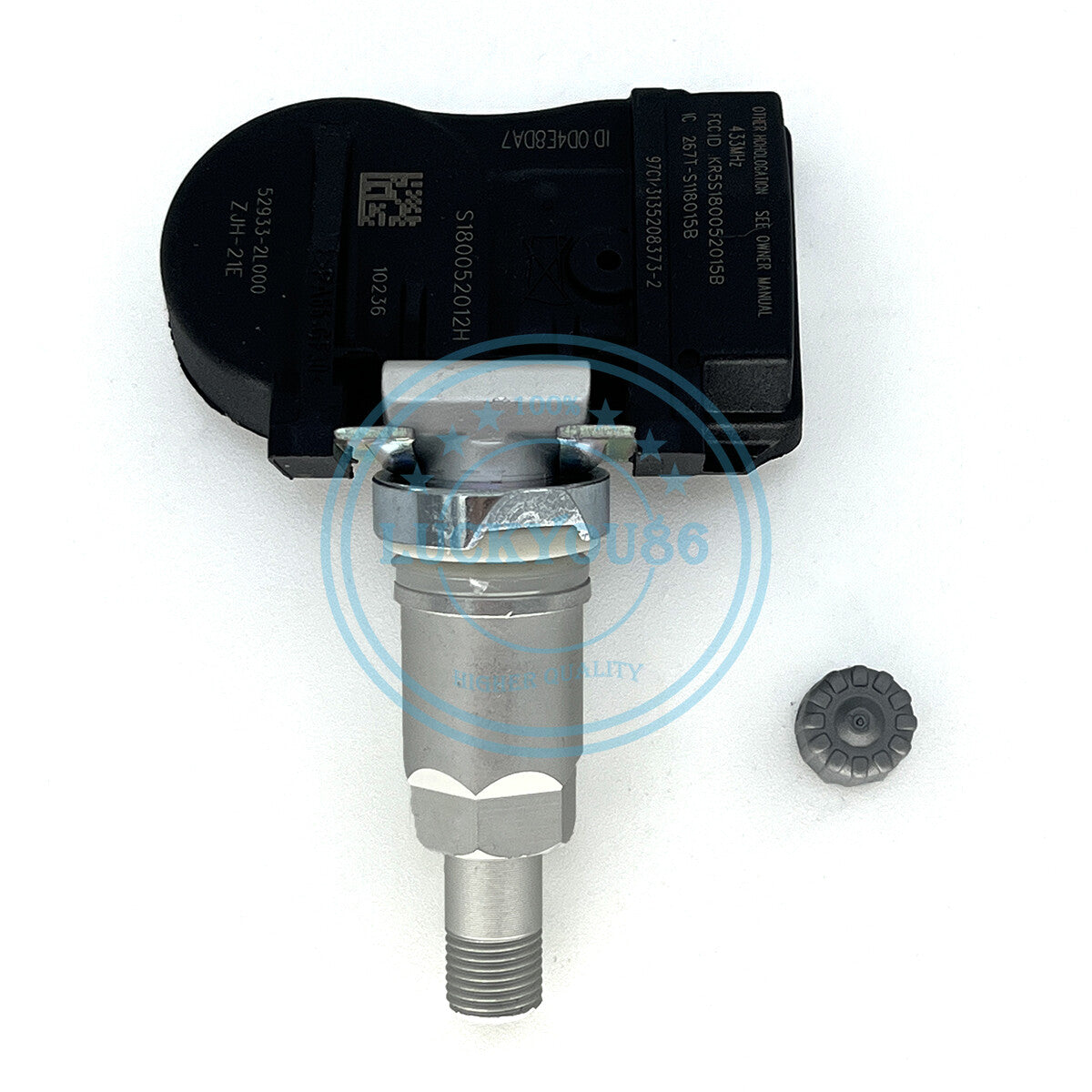 4PCS TPMS Tire Pressure Monitor Sensor 52933-2L000 for Hyundai i30 I10 for Kia Ceed