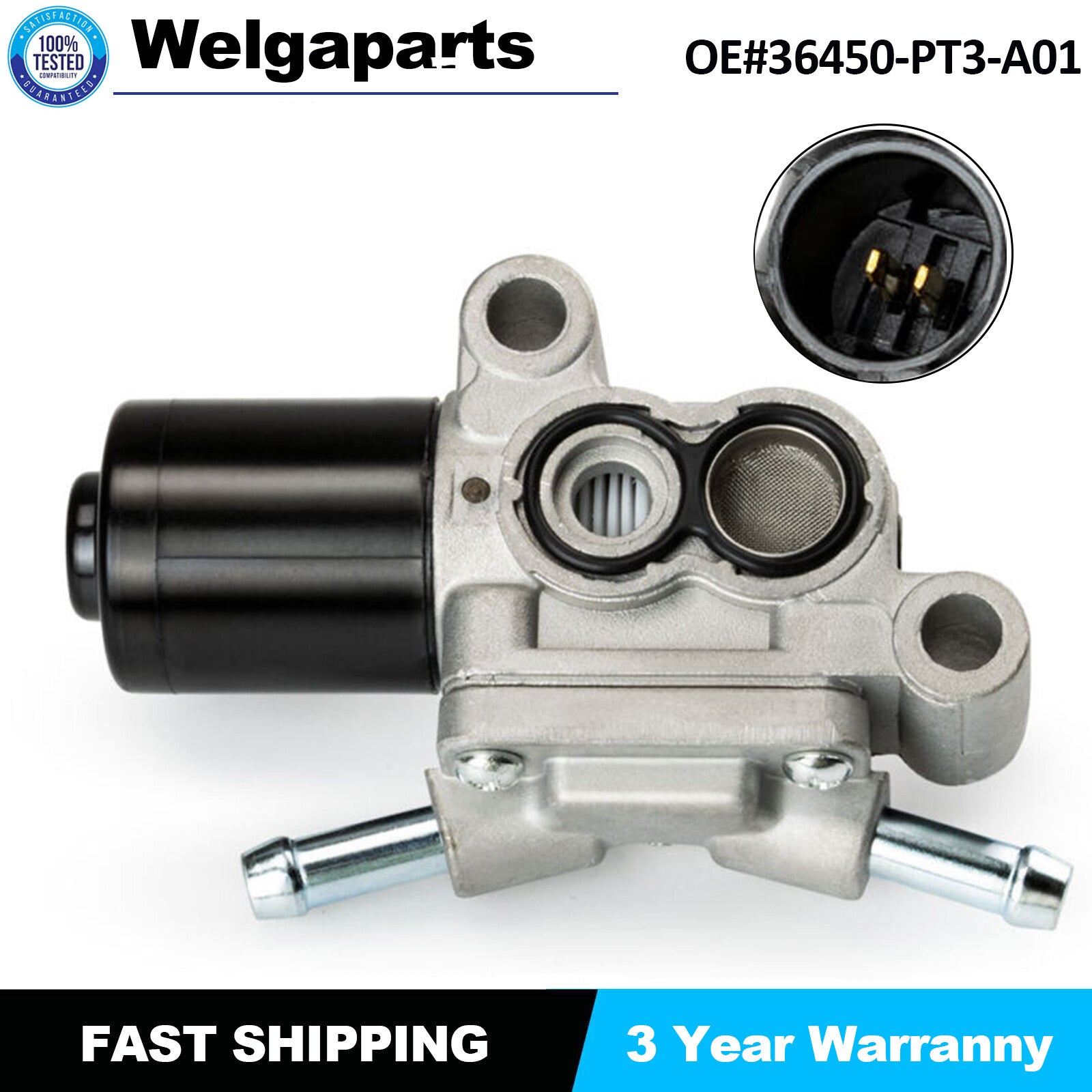Idle Air Control Valve IACV 36450-PT3-A01 for Honda Accord Prelude 90-93 92-96