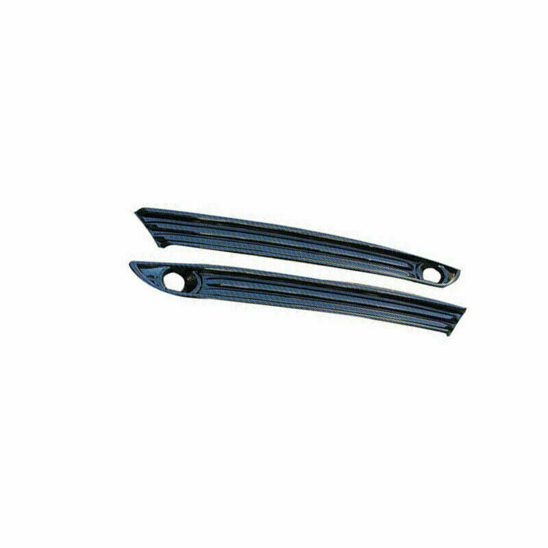 2-piece carbon fiber exterior front fog light trim for Mazda CX-5 CX-5 2017-21